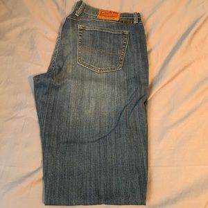 Mid-rise lucky brand jeans